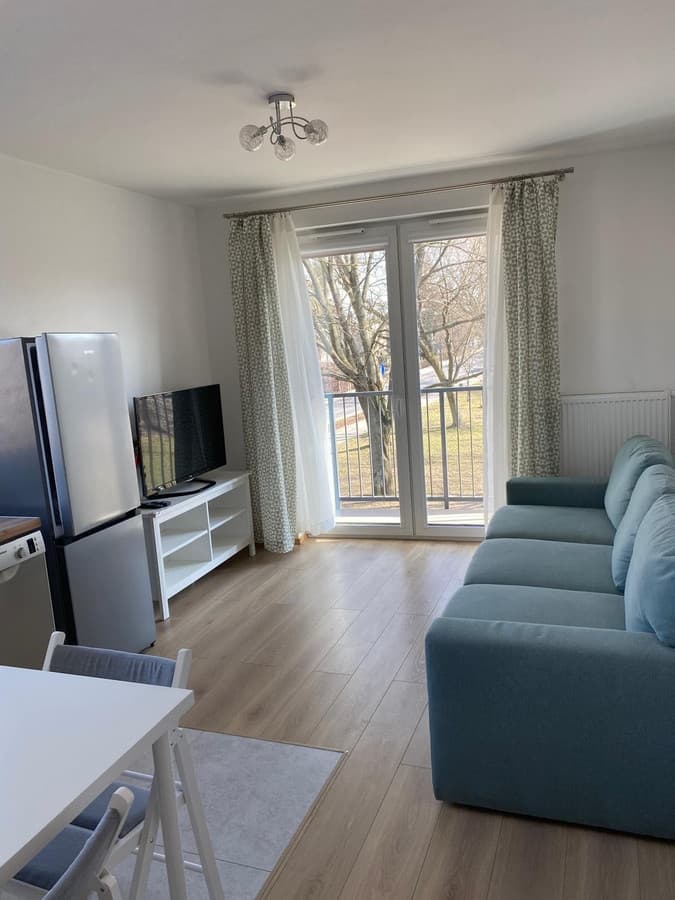 Nowoczesne studio z balkonem na Prądniku Czerwonym - Zdjęcie 1/7