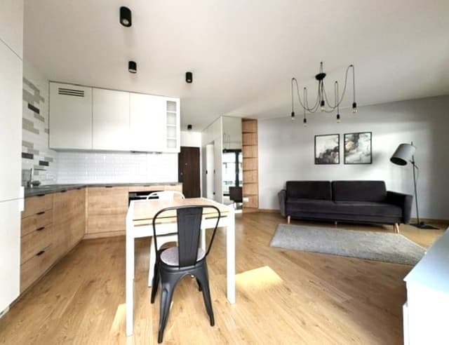 Nowoczesny apartament z dużym balkonem na Wiślanych Tarasach - Zdjęcie 4/14