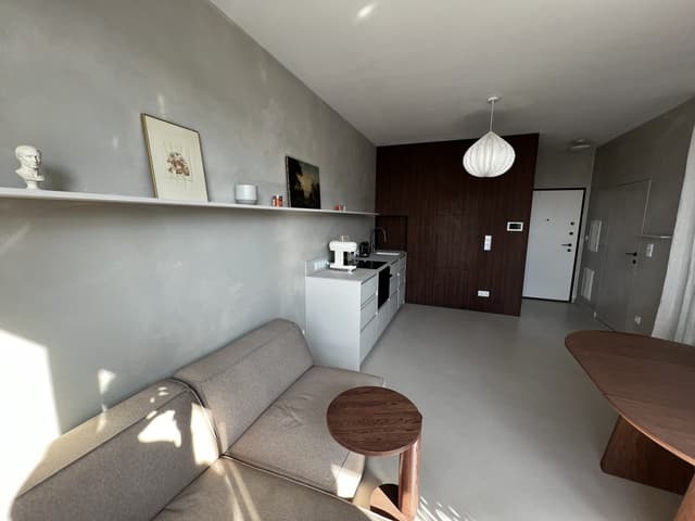 Nowoczesne studio 31 m² w prestiżowej lokalizacji na Woli - Zdjęcie 2/9
