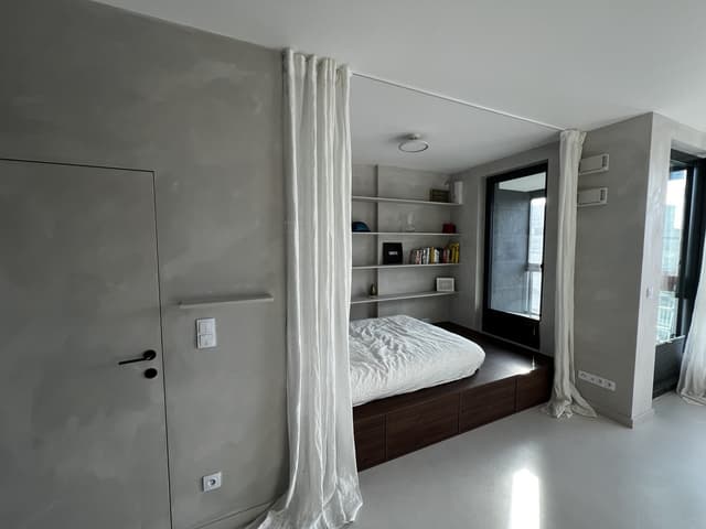 Nowoczesne studio 31 m² w prestiżowej lokalizacji na Woli - Zdjęcie 4/9
