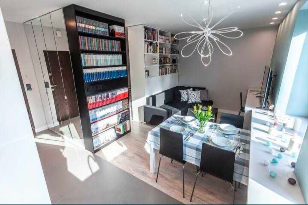 Stylowa kawalerka w sercu Warszawy - Śródmieście - Zdjęcie 1/8