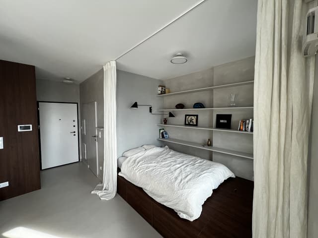 Nowoczesne studio 31 m² w prestiżowej lokalizacji na Woli - Zdjęcie 3/9