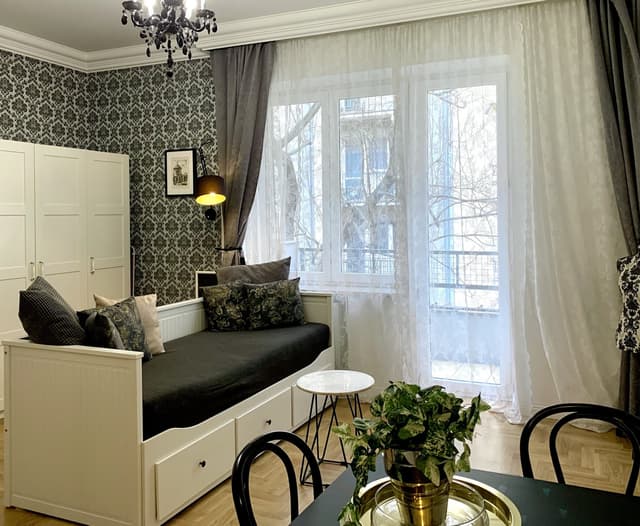 Elegancki apartament 26m² w prestiżowym Powiślu, w pełni wyposażony - Zdjęcie 2/11