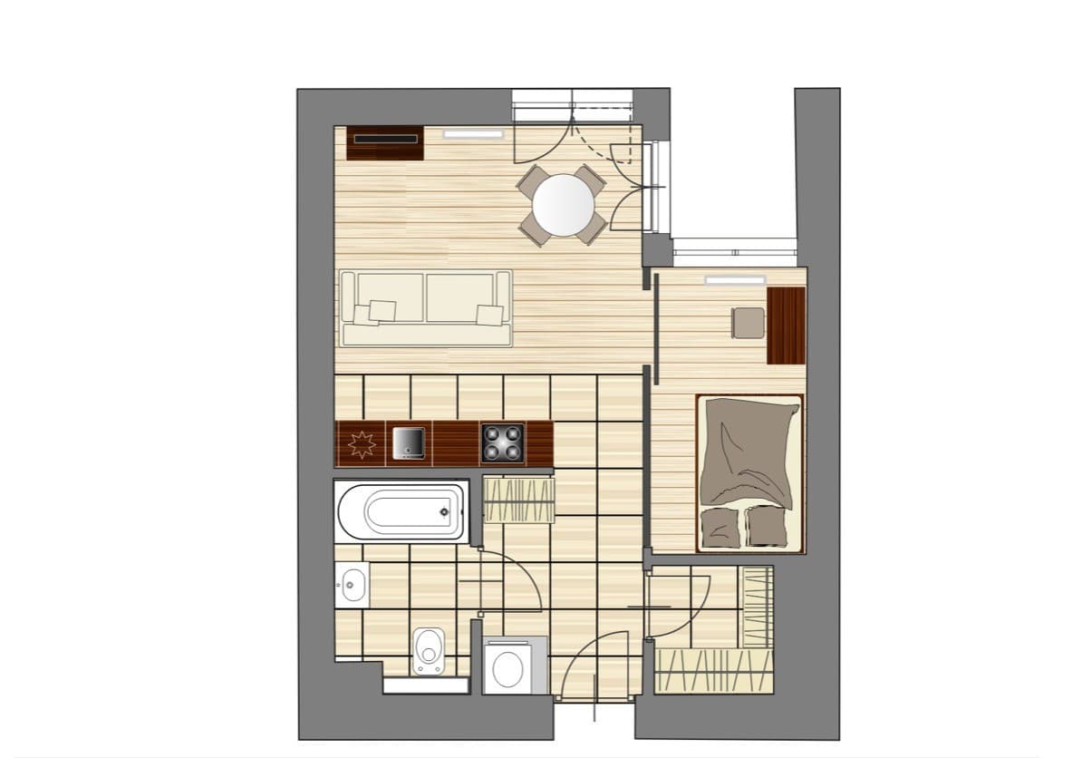 Stylowe 37m² na Muranowie - Potencjał w Sercu Warszawy - Zdjęcie 1/21