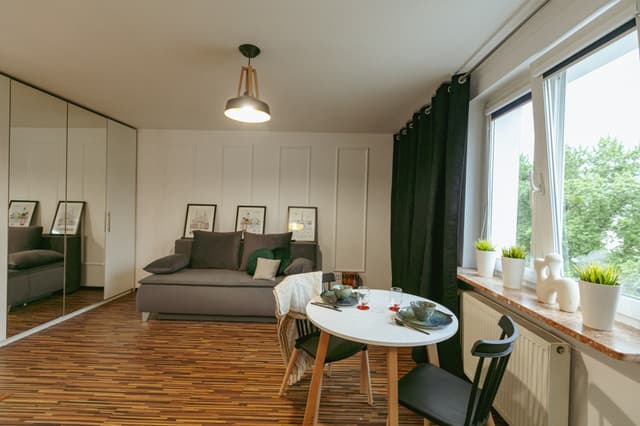 Nowoczesne studio 26m² z balkonem na Woli, blisko metra - Zdjęcie 5/20