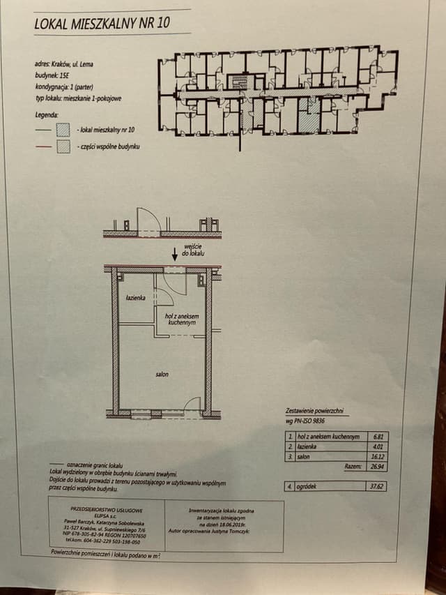 Kompaktowe 27m² w prestiżowych Dębnikach - świetna lokalizacja - Zdjęcie 5/5