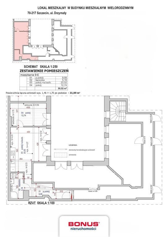 Stylowe mieszkanie loftowe z antresolą w centrum Szczecina - Zdjęcie 1/6