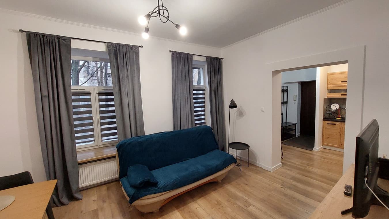 Przytulne mieszkanie w sercu Łodzi - idealna lokalizacja - Zdjęcie 1/12