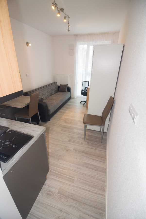 Przytulny pokój z balkonem dla studenta - Psie Pole - Zdjęcie 3/13