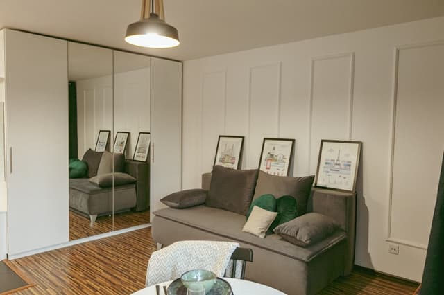 Nowoczesne studio 26m² z balkonem na Woli, blisko metra - Zdjęcie 2/20