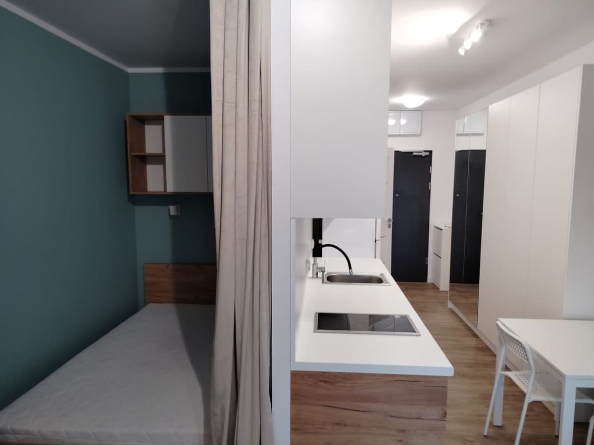 Przytulne studio 26m² w centrum Wrocławia, ul. Jaworska - Zdjęcie 1/7