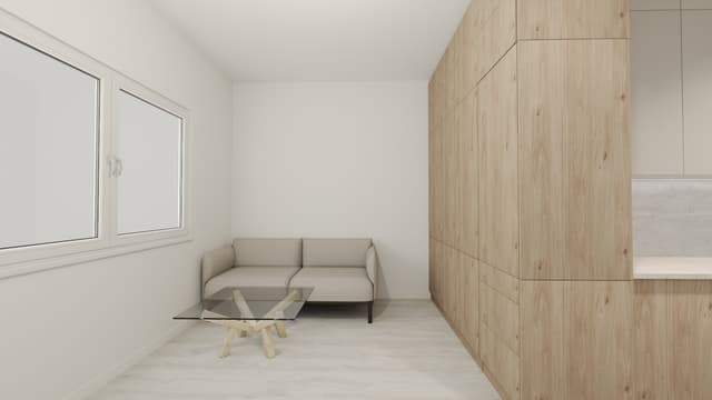Funkcjonalne studio 19 m² w spokojnej dzielnicy Włochy - Zdjęcie 2/6