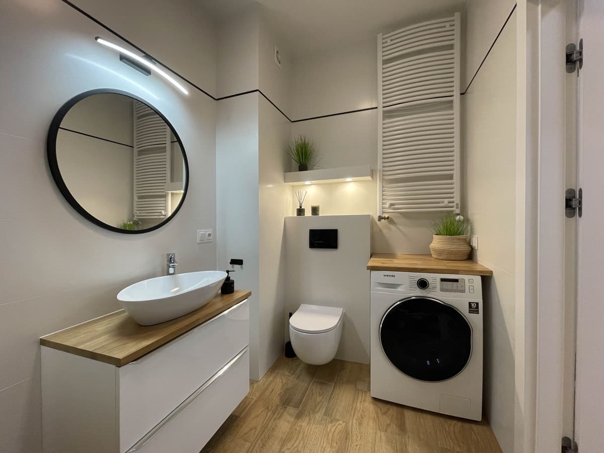 Nowoczesny apartament w biznesowym sercu Warszawy - Zdjęcie 1/20