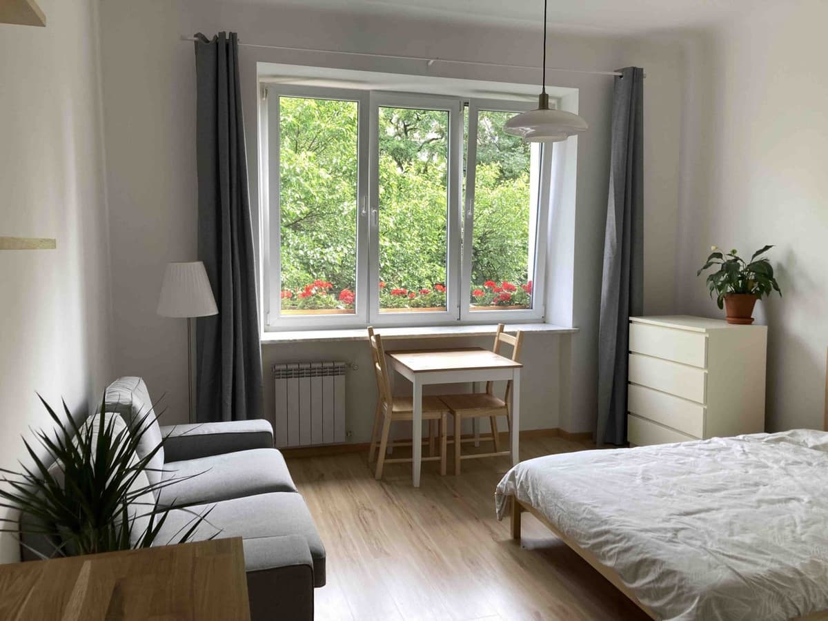 Nowoczesna kawalerka w prestiżowej dzielnicy Mokotów - Zdjęcie 1/7