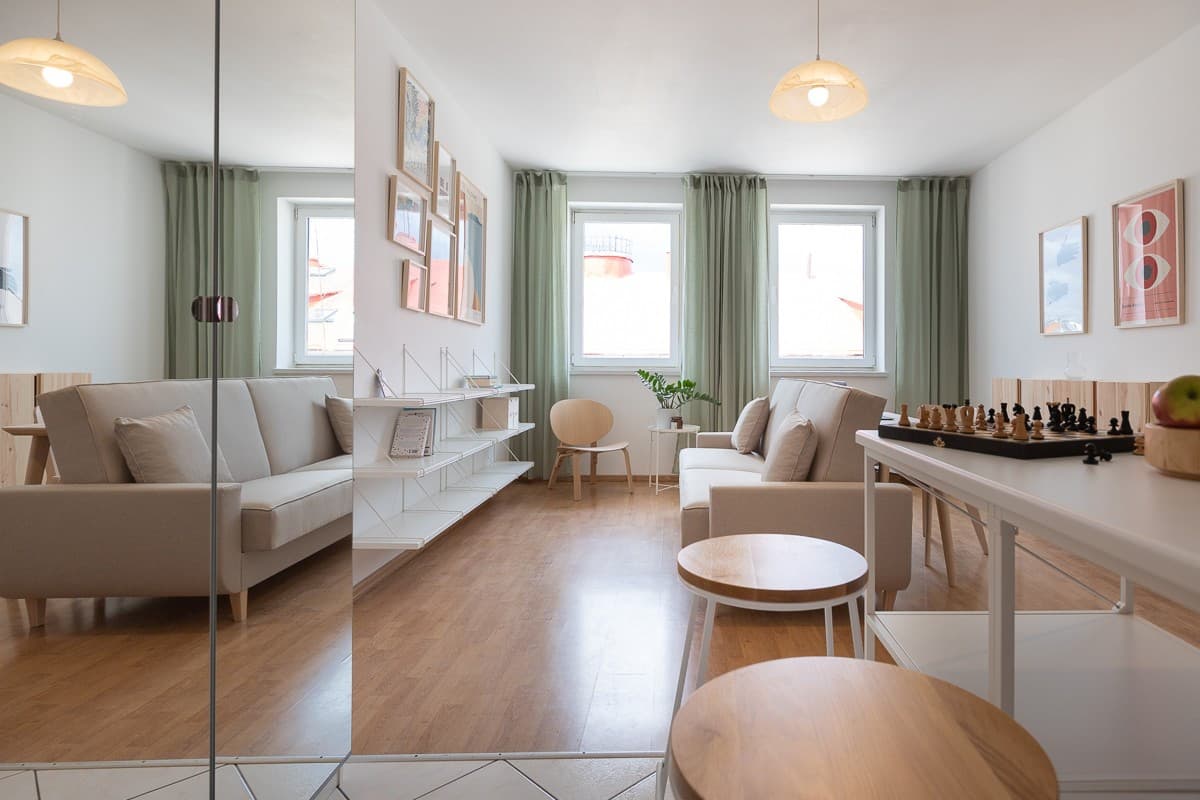 Stylowe studio po remontu przy Dworcu Głównym we Wrocławiu - Zdjęcie 1/8