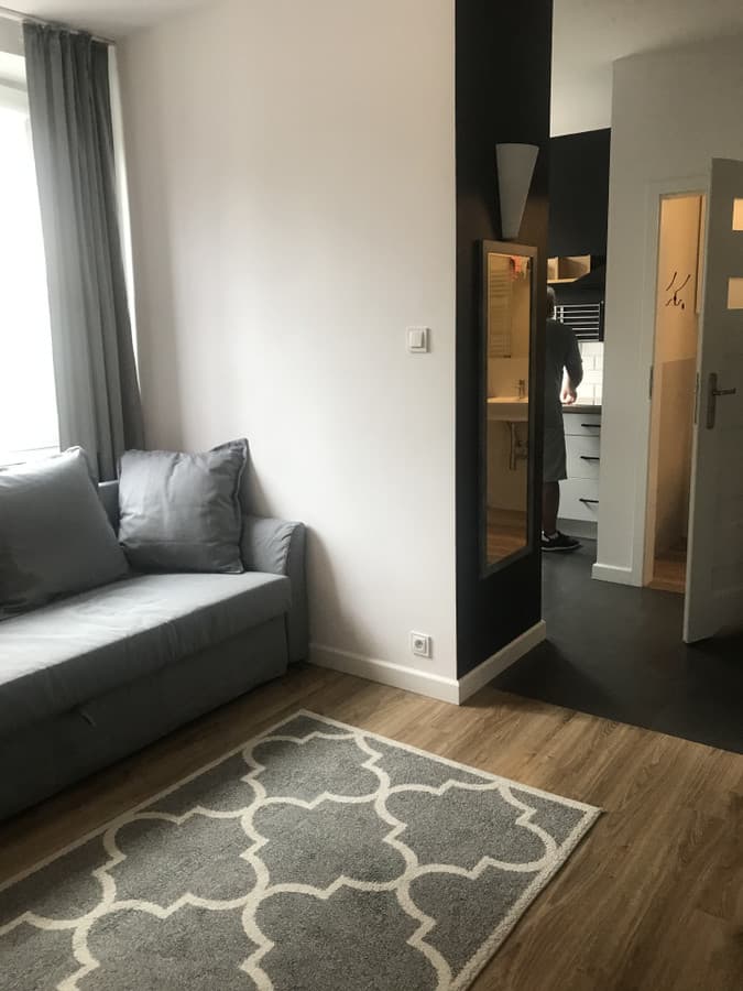 Nowoczesne studio z balkonem w sercu Woli - Zdjęcie 1/6