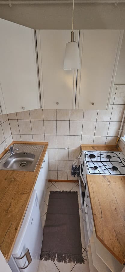 Przytulne studio z klimatyzacją przy metrze Wilanowska, Mokotów - Zdjęcie 4/6