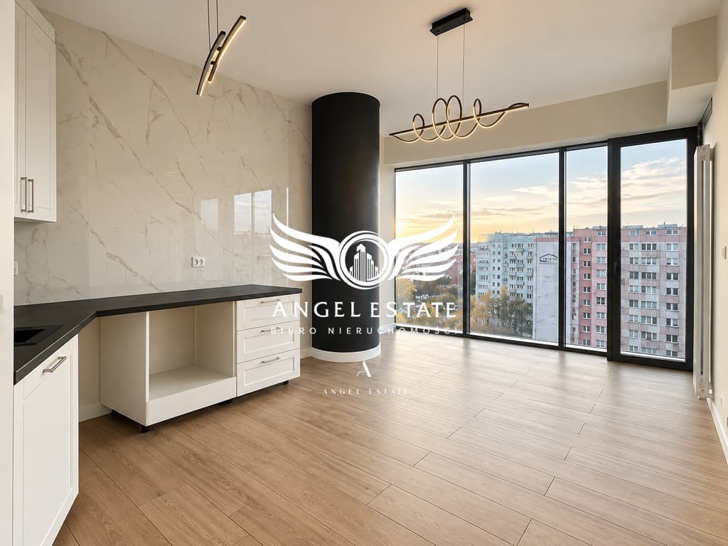 Stylowy apartament z loggią i SPA w Hanza Tower - Zdjęcie 1/7
