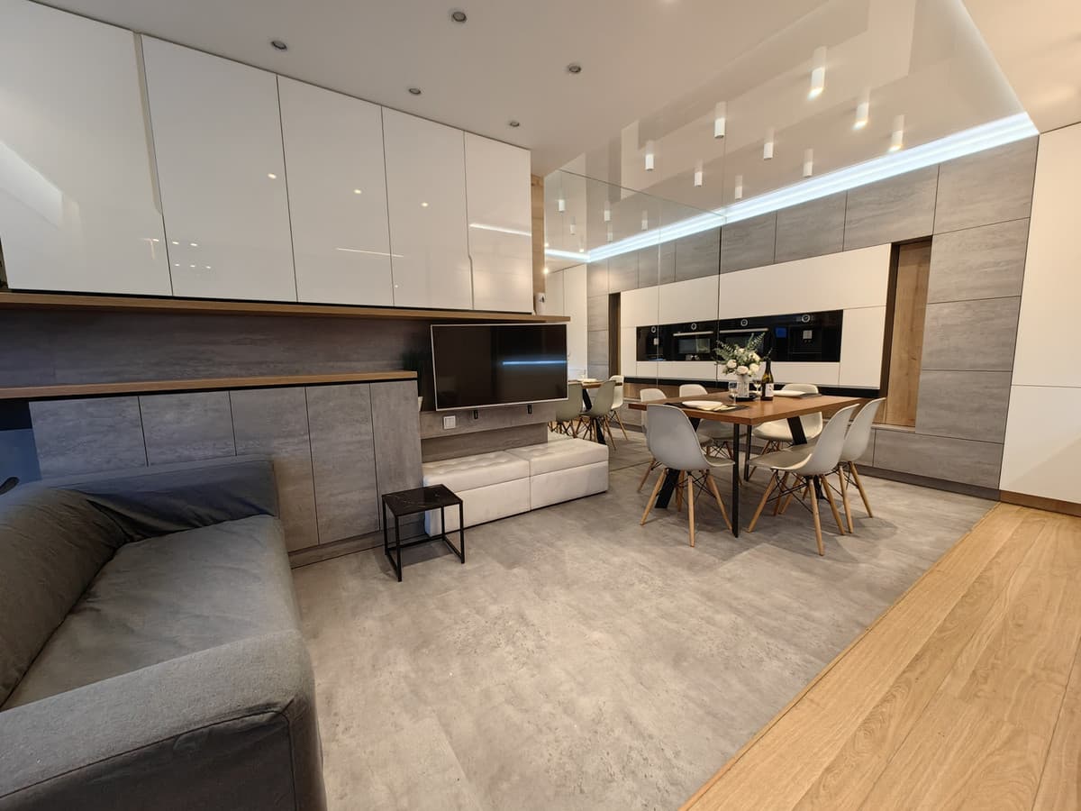 Nowoczesny apartament w centrum Wrocławia przy ul. Gądowskiej - Zdjęcie 1/16