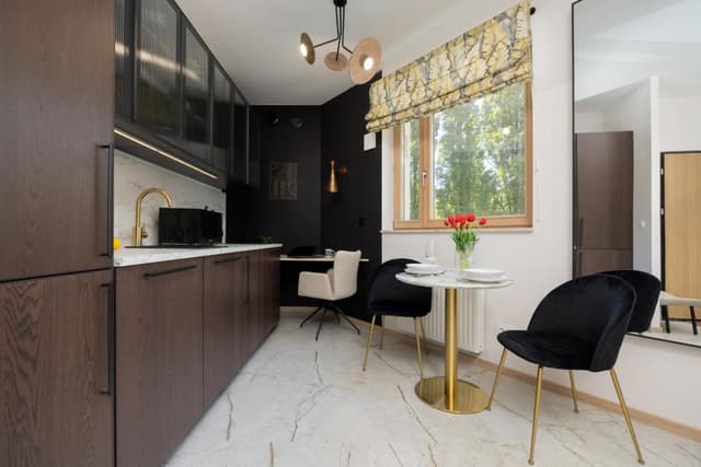 Nowoczesne studio z balkonem w Warsaw Brewery, Wola - Zdjęcie 4/10