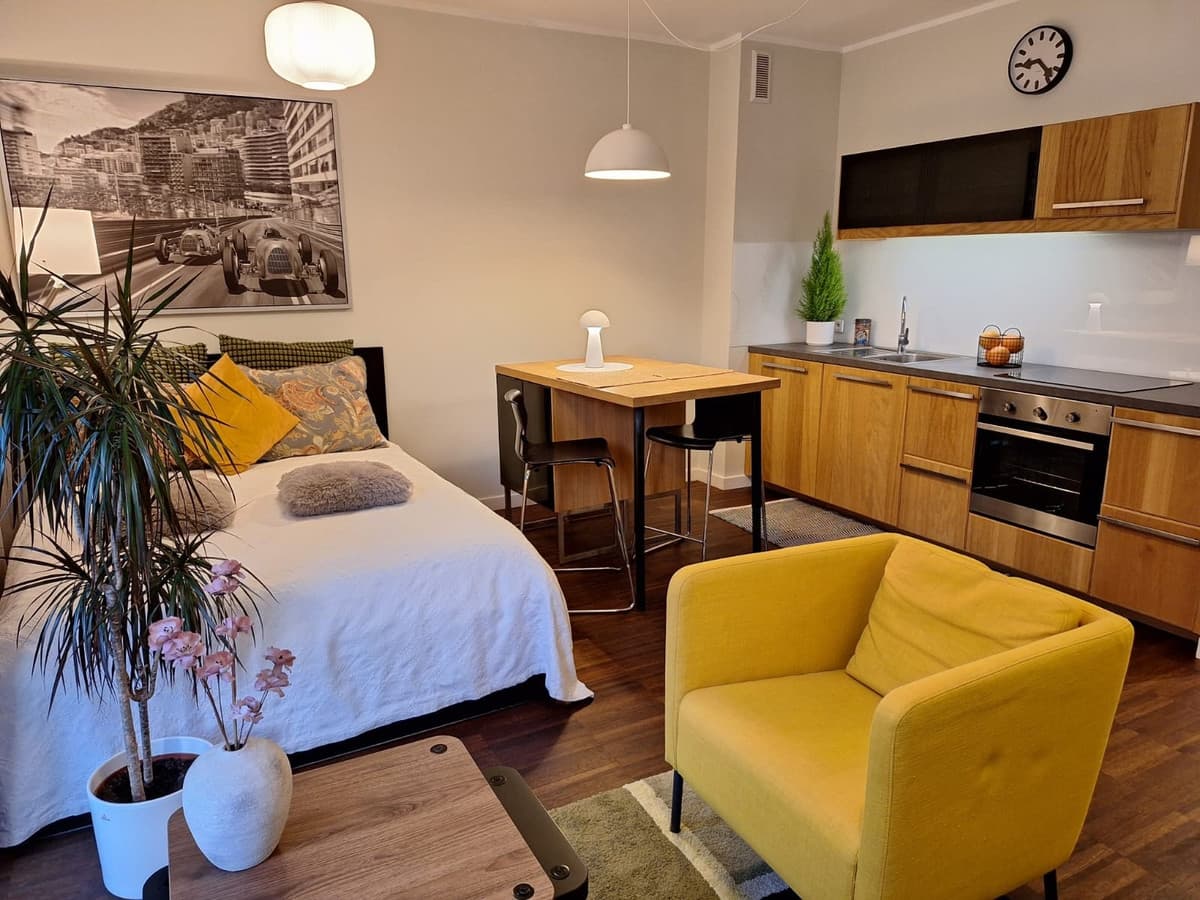 Urocza kawalerka w sercu Starego Miasta w Poznaniu - Zdjęcie 1/6