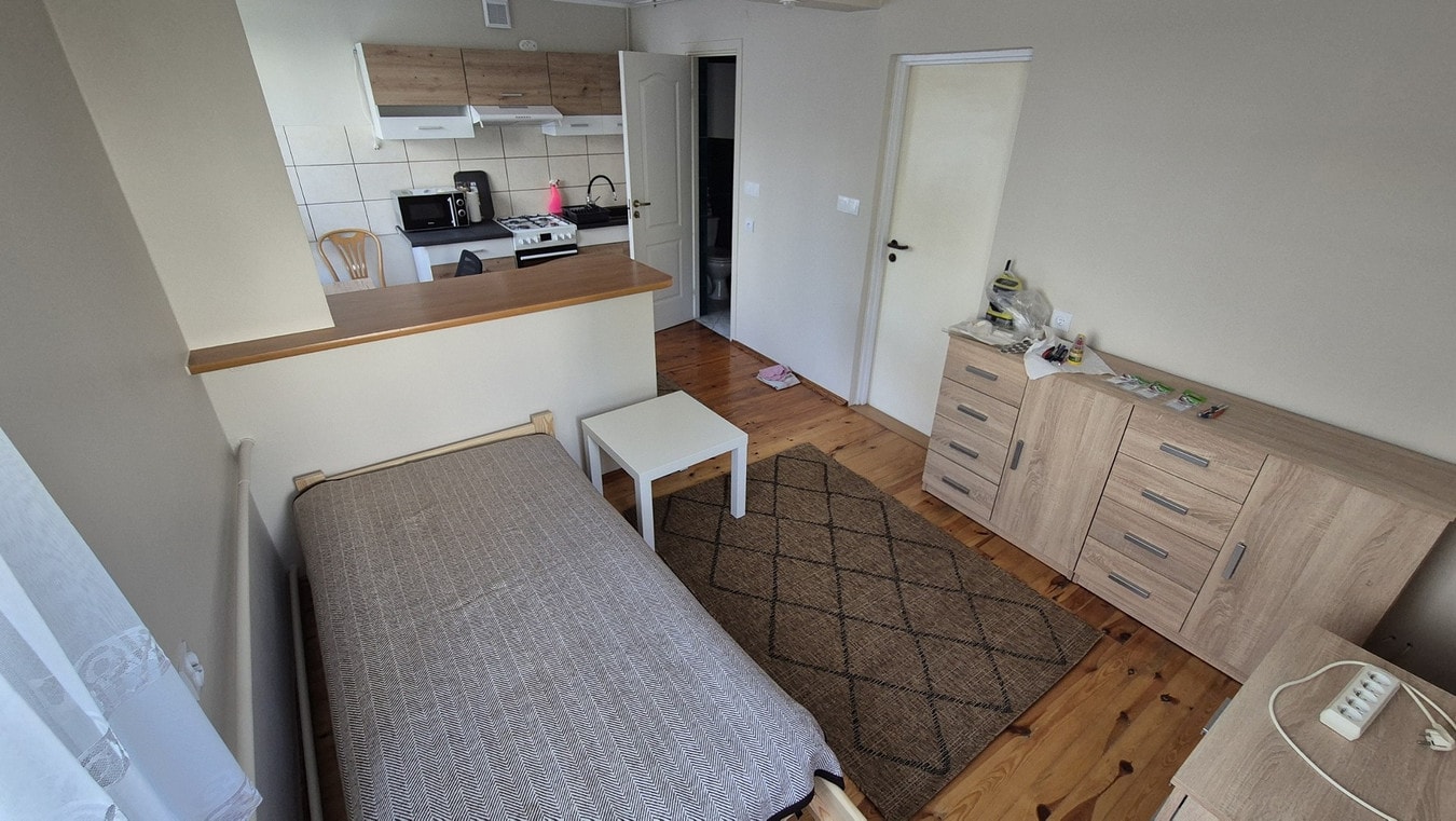 Przytulna kawalerka w spokojnej części Psiego Pola - Zdjęcie 1/6