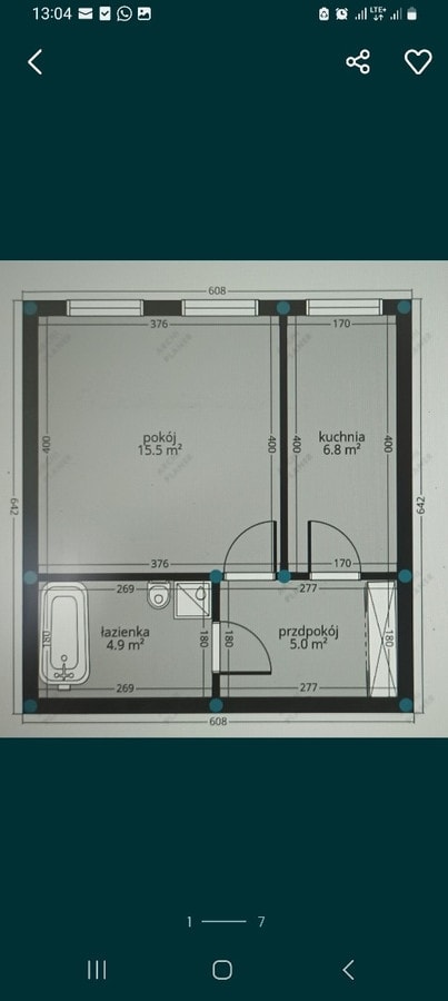 Przytulne 32m² w Dębnikach - Nowoczesne i Jasne Mieszkanie - Zdjęcie 1/7