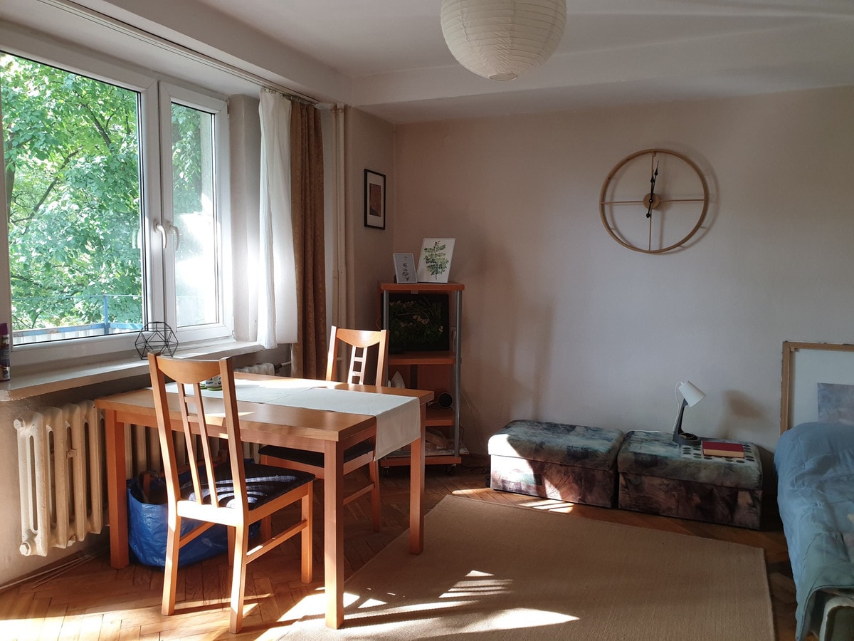 Przytulne mieszkanie z balkonem blisko UKEN, Krowodrza - Zdjęcie 1/3