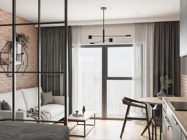 Nowoczesne studio z klimatyzacją i siłownią, Hussar Loft - Zdjęcie 2/7