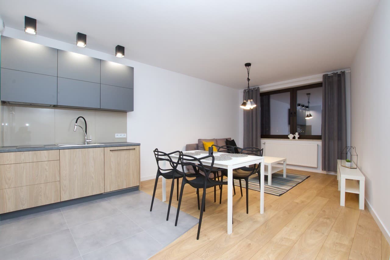 Nowoczesna kawalerka w M House, Prądnik Biały - Zdjęcie 1/10