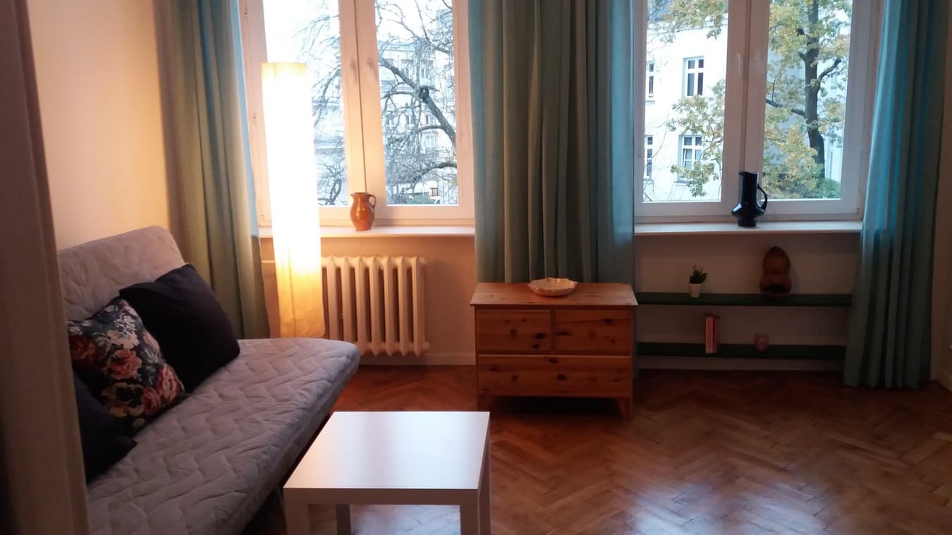 Eleganckie mieszkanie przy Placu Zbawiciela, Śródmieście - Zdjęcie 1/5