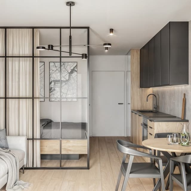 Nowoczesne studio z klimatyzacją i siłownią, Hussar Loft - Zdjęcie 5/7