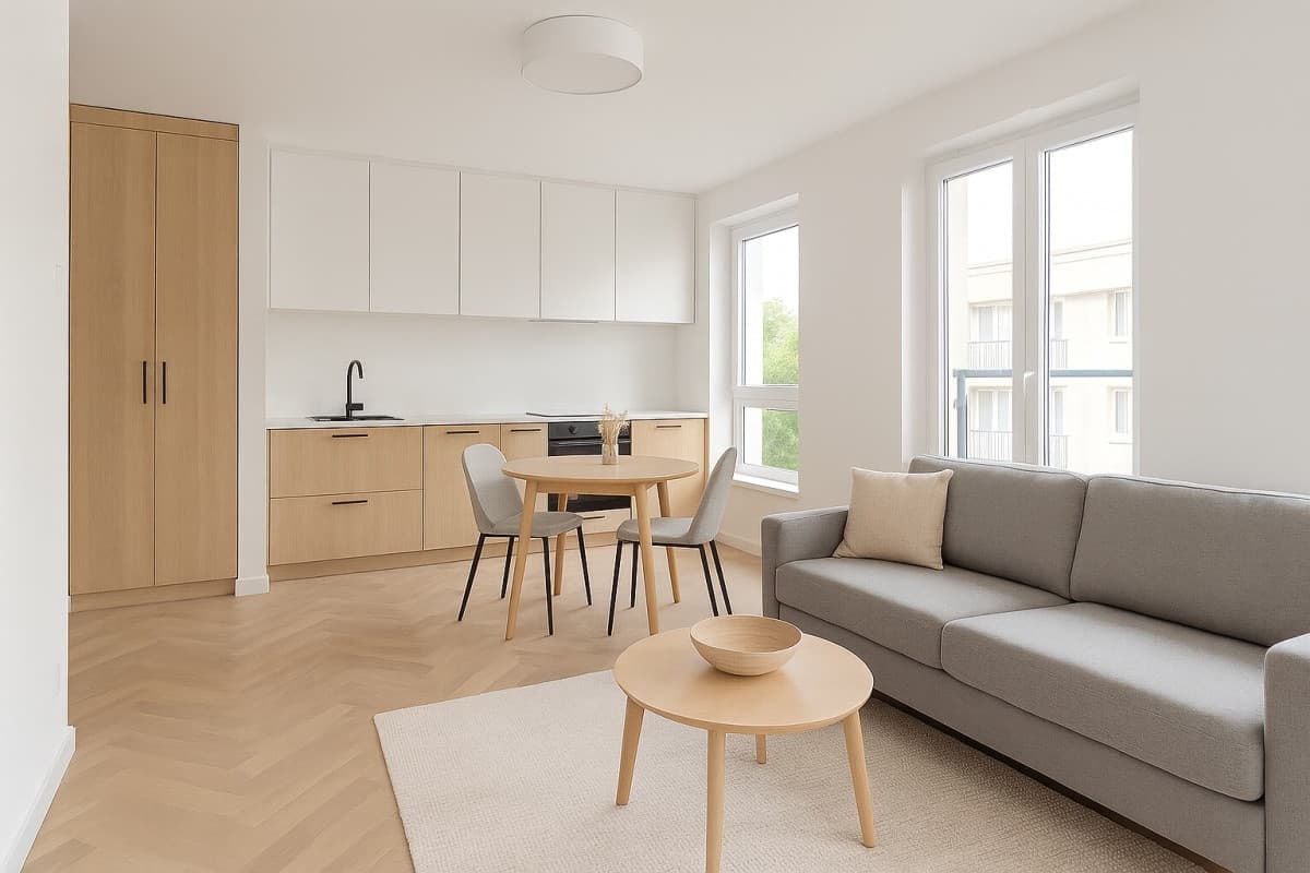 Przytulne mieszkanie w sercu Pragi-Południe - idealne na start - Zdjęcie 1/8