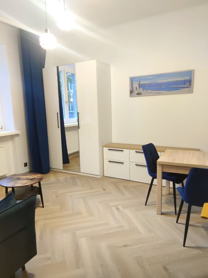 Stylowa kawalerka po remoncie w sercu Mokotowa - Zdjęcie 1/7