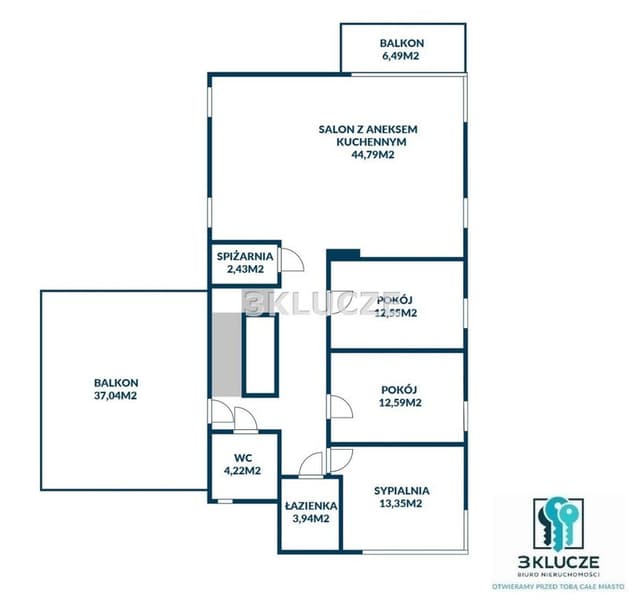 Luksusowy apartament z wielkimi tarasami przy Botaniku - Zdjęcie 3/4