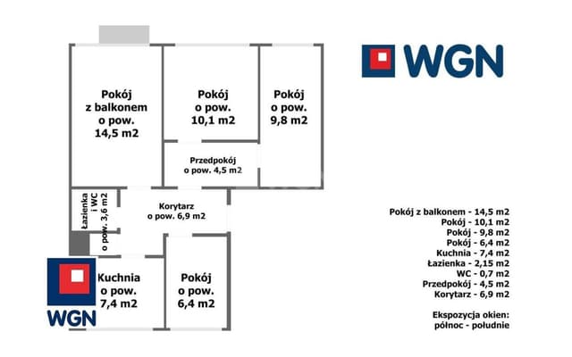 Słoneczne 4 pokoje na LSM – idealne dla rodziny lub pod inwestycję - Zdjęcie 3/10