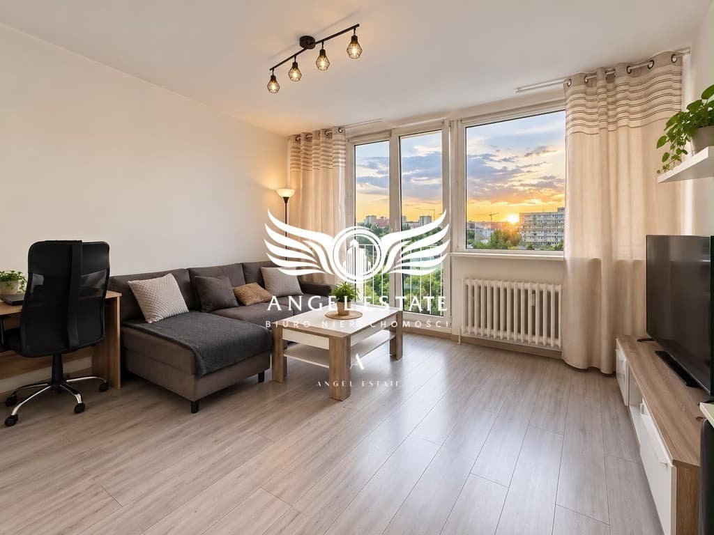Słoneczna kawalerka z panoramą miasta – Szczecin Niebuszewo - Zdjęcie 1/7