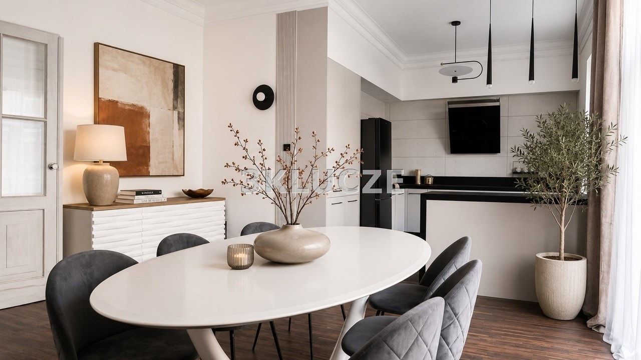 Ekskluzywny apartament przy Ogrodzie Saskim z 2 balkonami - Zdjęcie 1/20