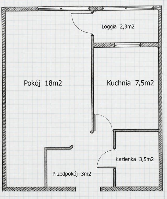 Stylowa kawalerka po remoncie z osobną kuchnią, Wrocław Krzyki - Zdjęcie 2/12