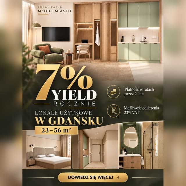 Inwestycja z gwarancją zysku 7% – DOKI Gdańsk - Zdjęcie 5/5