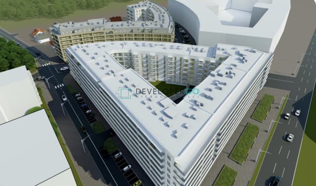 Nowe 3 pokoje z dużym tarasem na Piaskach, ul. Bema - Zdjęcie 2/5