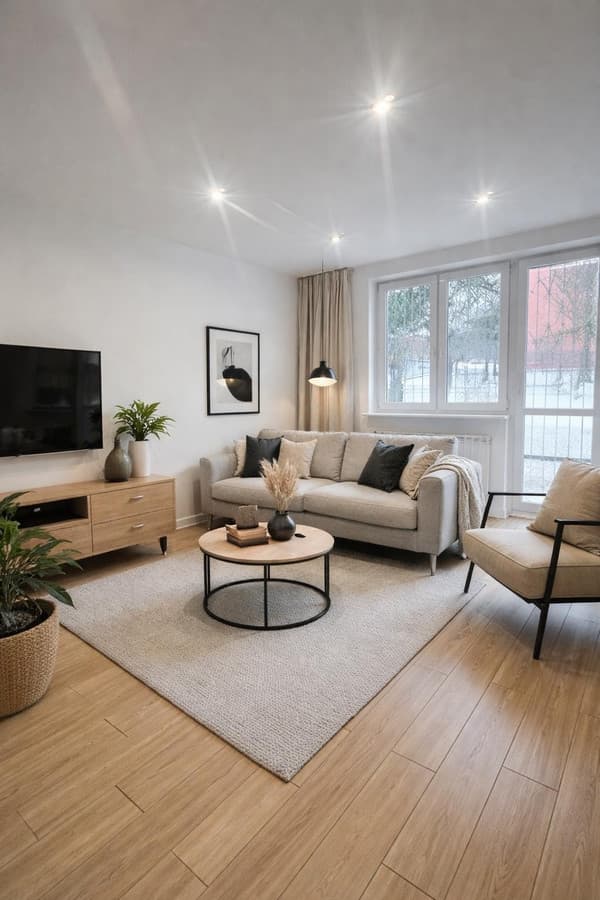 Dwupokojowe mieszkanie w dzielnicy Bałuty - Łódź - Zdjęcie 3/10