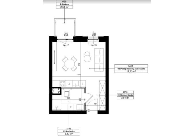 Nowoczesne mieszkanie w prestiżowych Jeżycach - Zdjęcie 3/7