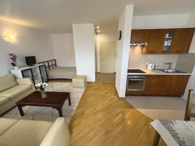Słoneczne studio 100m od Metra Natolin, Ursynów - Zdjęcie 4/10