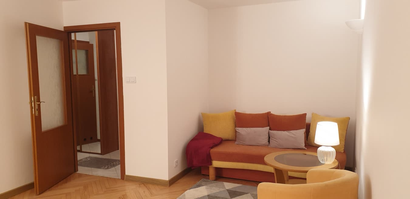 Przytulna kawalerka blisko Metra Wierzbno – Mokotów - Zdjęcie 1/14