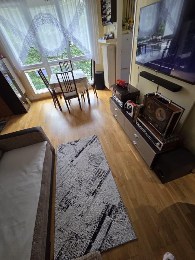 Słoneczne mieszkanie z balkonem blisko Manufaktury i Metra - Zdjęcie 1/7