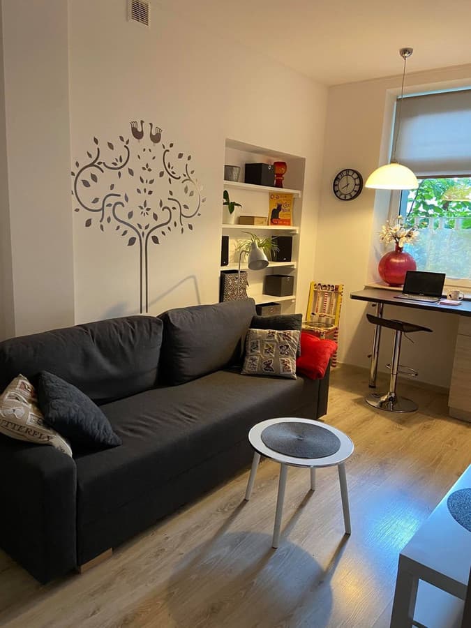 Przytulne studio na Mokotowie, świetna lokalizacja przy metrze - Zdjęcie 1/5