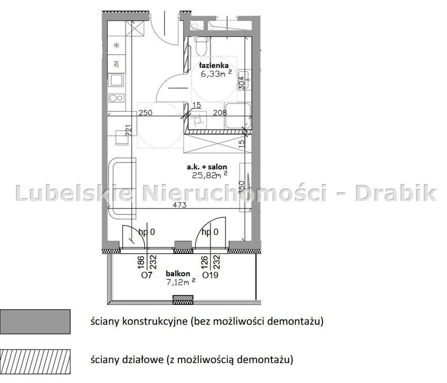 Nowe mieszkanie z dużym balkonem i garażem – Lublin Czuby - Zdjęcie 1/1