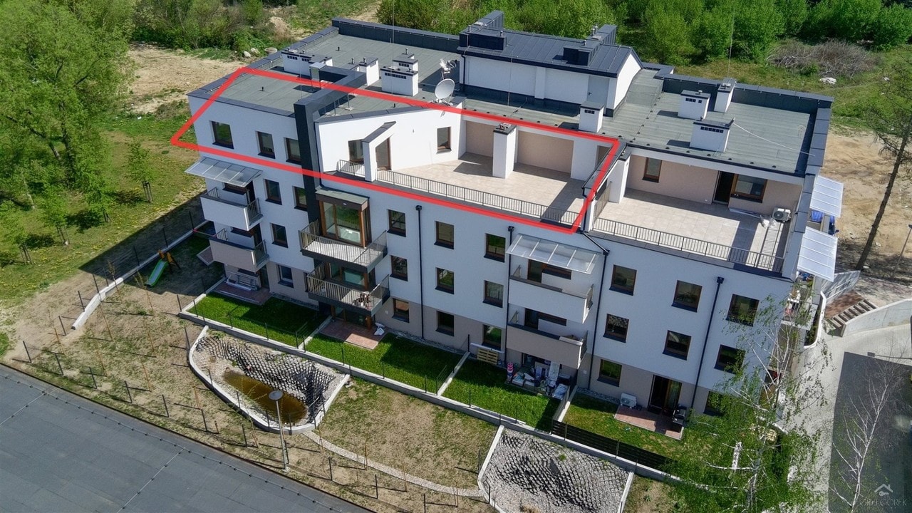 Nowe mieszkanie z wielkim tarasem 66 m2 - Starosielce - Zdjęcie 1/15