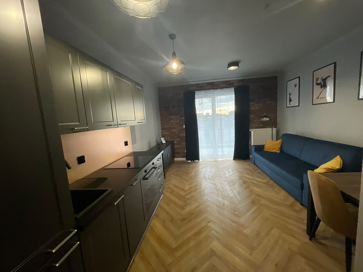 Nowoczesne mieszkanie z balkonem w kompleksie WiMA, Widzew - Zdjęcie 1/8